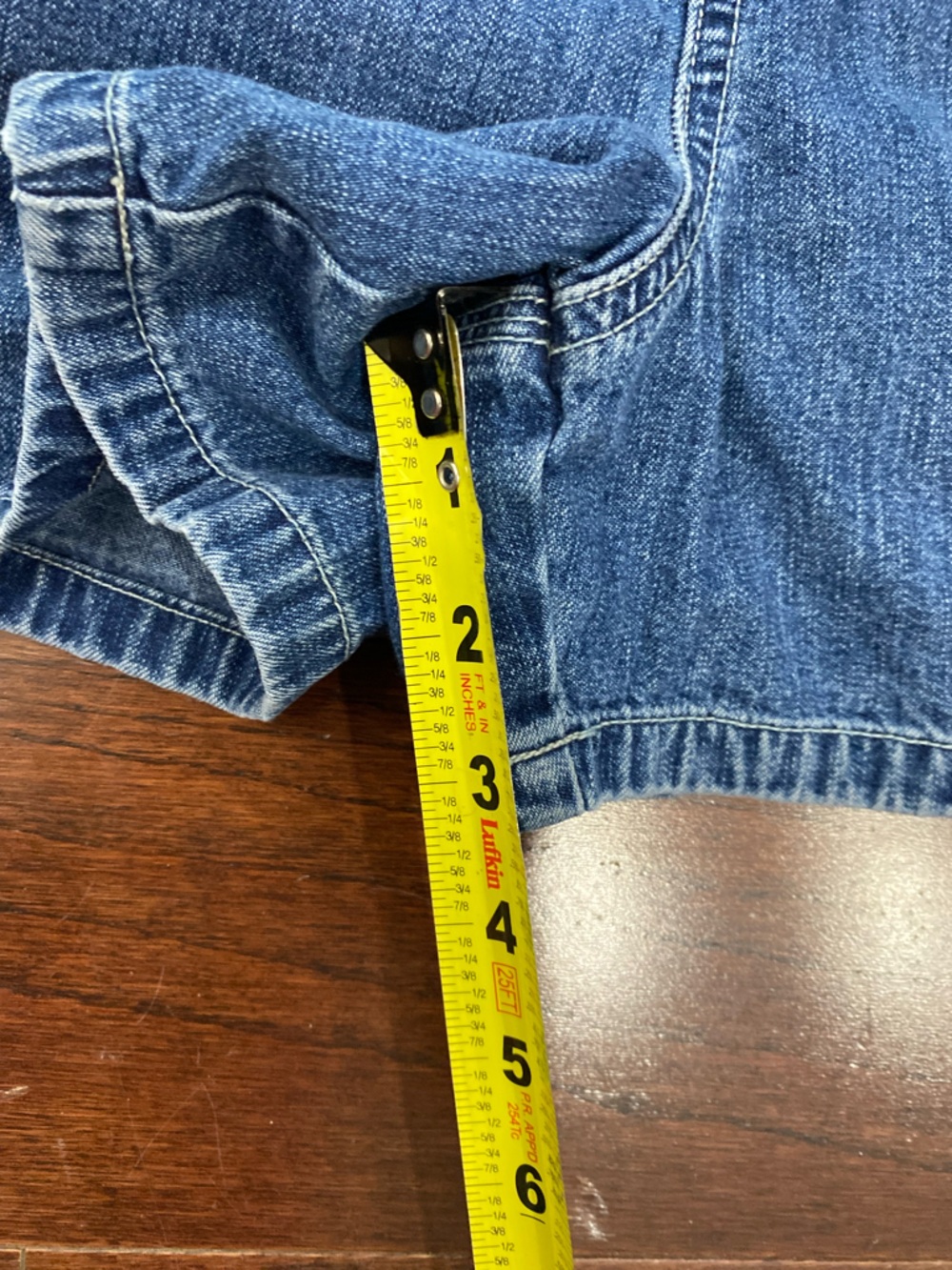Vintage Old Navy Blue Denim Women’s Short Overalls - Picture 5 of 8